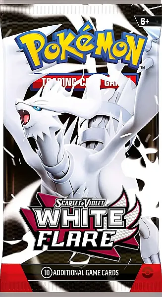POKEMON TCG - SCARLET & VIOLET WHITE FLARE BOOSTER PACK - EN
